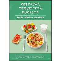 Terveyttä ruoasta! Lautasmalli -juliste, PapuCaponata