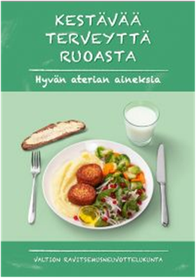 Terveyttä ruoasta! Lautasmalli -juliste, Kalapihvi