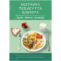 Terveyttä ruoasta! Lautasmalli -juliste Kala